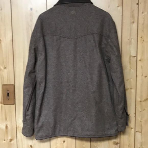 STS Ranchwear wool leather ranch barn jacket coat - Picture 7 of 12